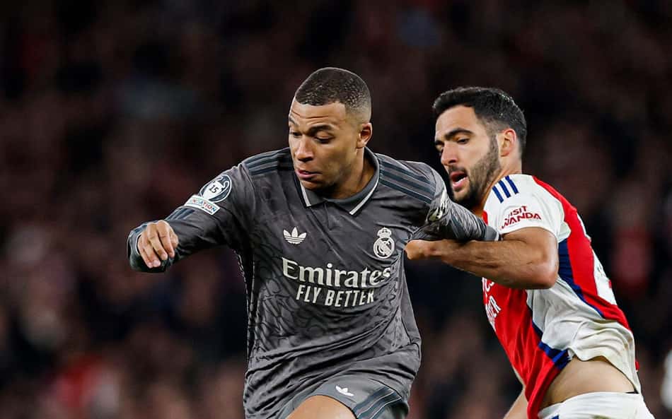 Imprensa detona atuação do Real Madrid contra o Arsenal: 'Corda bamba'