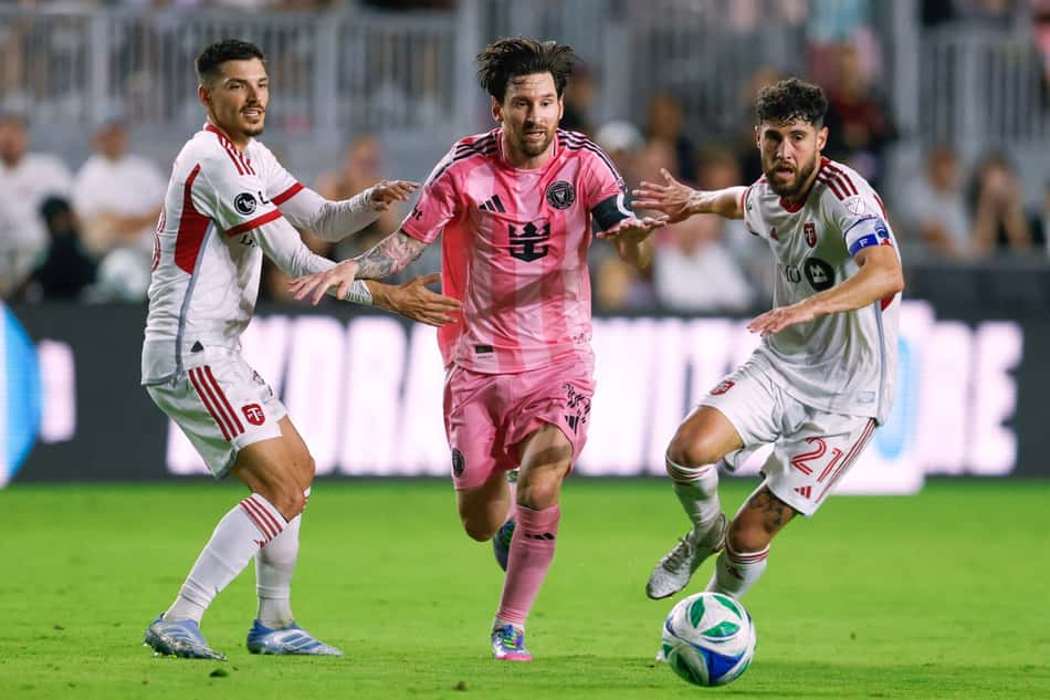 Major League Soccer (MLS) match between Inter Miami CF and Toronto FC