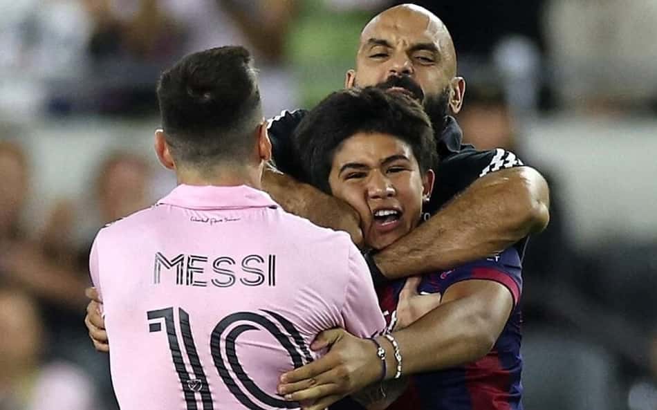 Segurança de Messi desafia Logan Paul para luta: 'Te vejo no ringue'