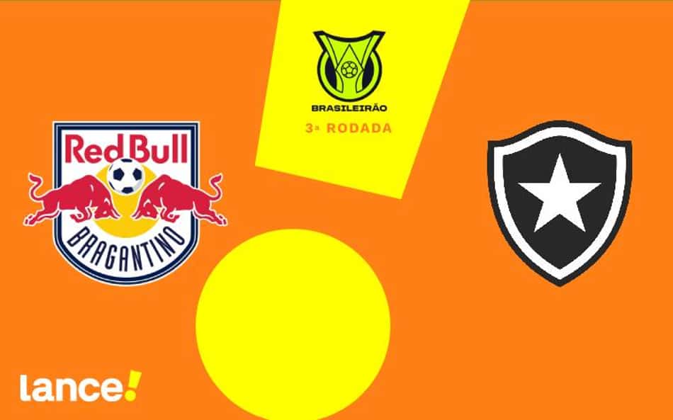Bragantino x Botafogo: onde assistir ao vivo, horário e prováveis escalações