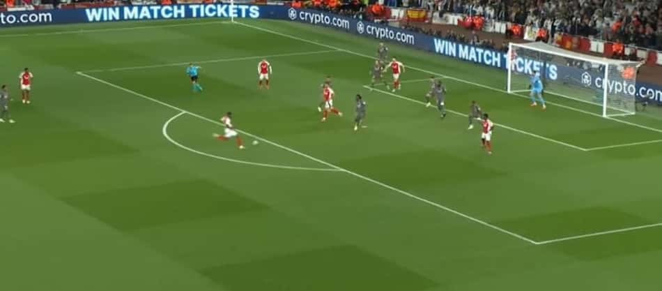 Thomas Partey - Arsenal x Real Madrid - Champions