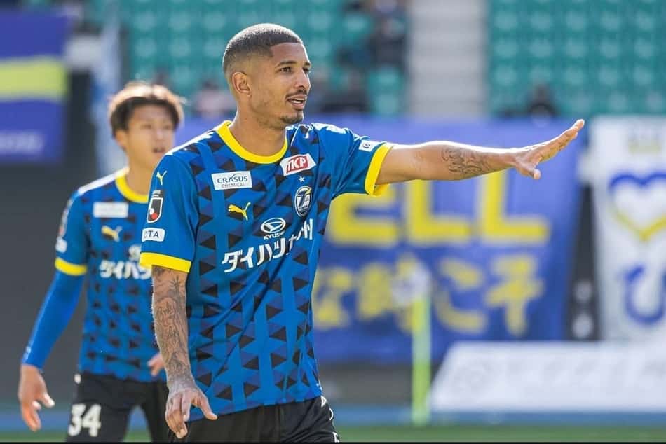 Pereira é jogador do Oita Trinita desde 2021 e é um dos destaques da equipe que briga pelo acesso à 1ª divisão (Foto: Divulgação)