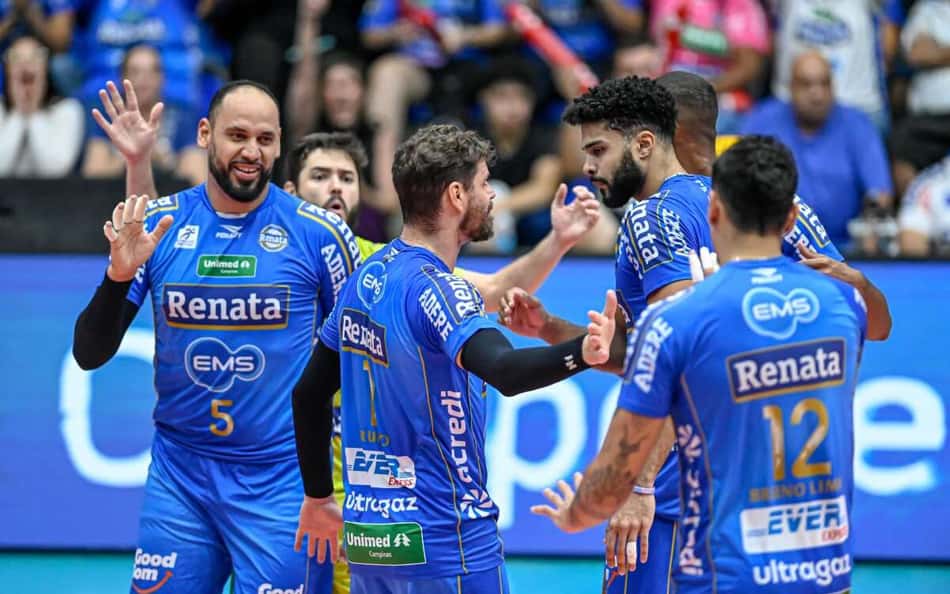 Com set 'infinito', Campinas vence Suzano e sai na frente na semi da Superliga Masculina