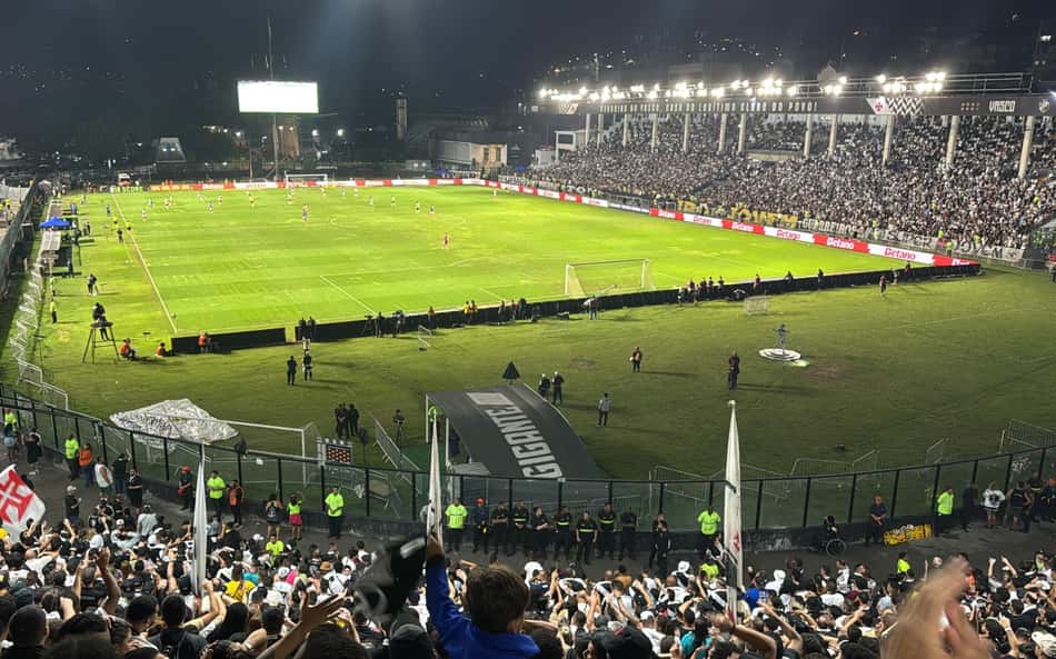 Vasco não disputará clássicos em São Januário pela primeira vez em 10 anos