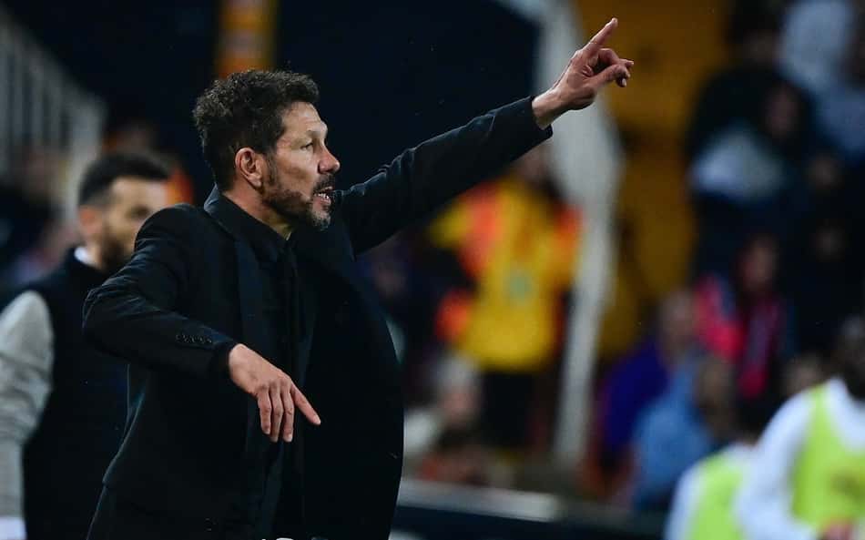 Simeone vê final antecipada entre Atlético de Madrid e Barcelona pela Copa do Rei