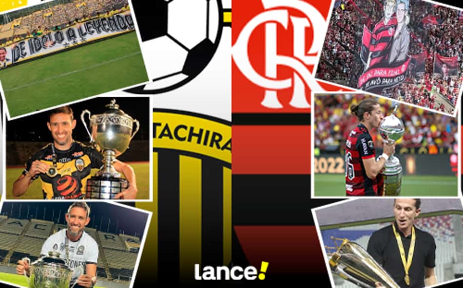 Libertadores: técnicos de Deportivo Táchira e Flamengo trilham caminhos parecidos