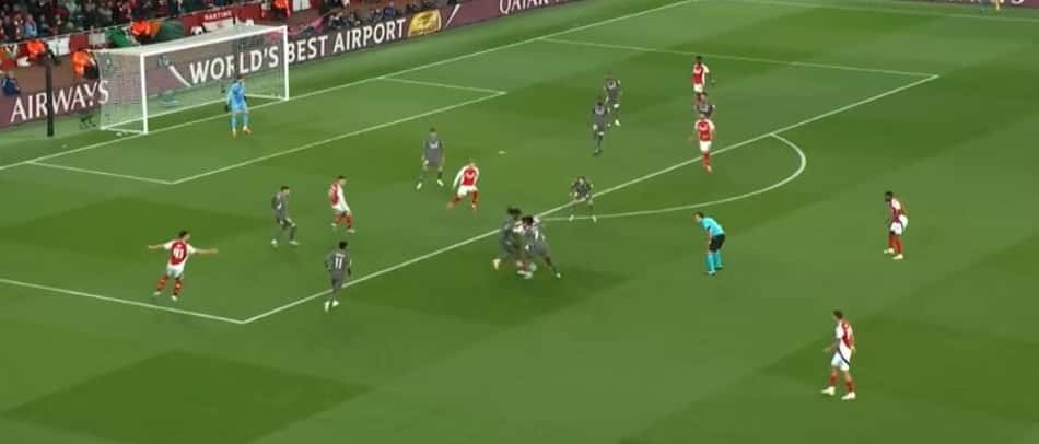Tática - Arsenal x Real Madrid - Champions League