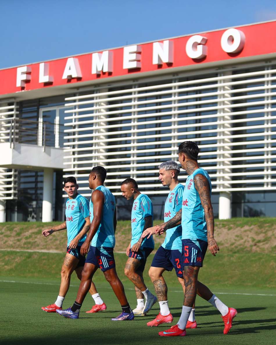 treino flamengo libertadores