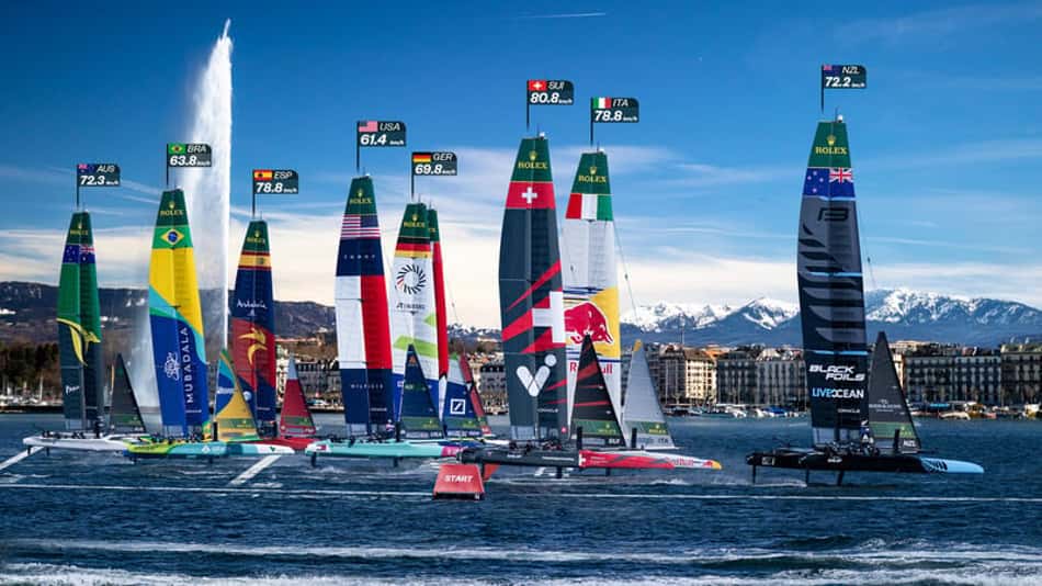 Rio Sail Grand Prix cancelado para reparos de Velas dos catamarãs F50 (Foto: SailGP)