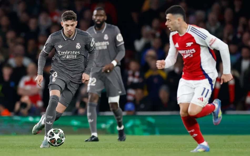Real Madrid tem chance de virar contra o Arsenal? Veja a previsão da IA