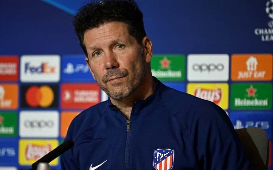 Simeone responde pergunta sobre alvo do Atlético de Madrid: 'Está me tirando por idiota?'