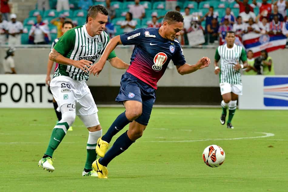 Bahia x Atlético Nacional na Arena Fonte Nova, pela Sul-Americana 2013 Foto: Divulgação / Arena Fonte Nova