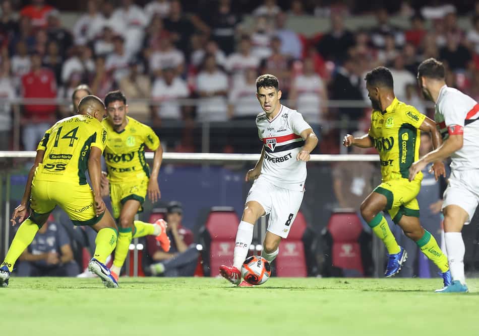 São Paulo encara o Mirassol (Foto: Paulo Pinto / São Paulo FC)