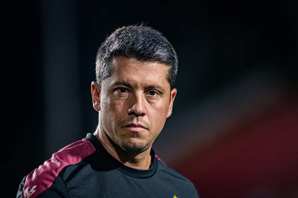 Thiago Carpini antes de jogo pelo Vitória Foto: Victor Ferreira / EC Vitória