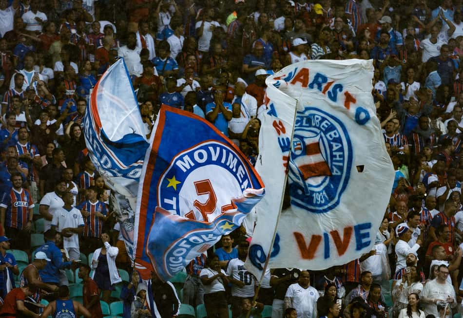 Torcida do Bahia na Arena Fonte Nova Foto: Letícia Martins / EC Bahia