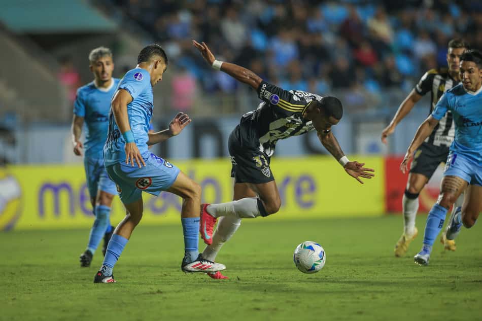 Iquique x Atlético-MG (Foto: Pedro Souza / Atlético)