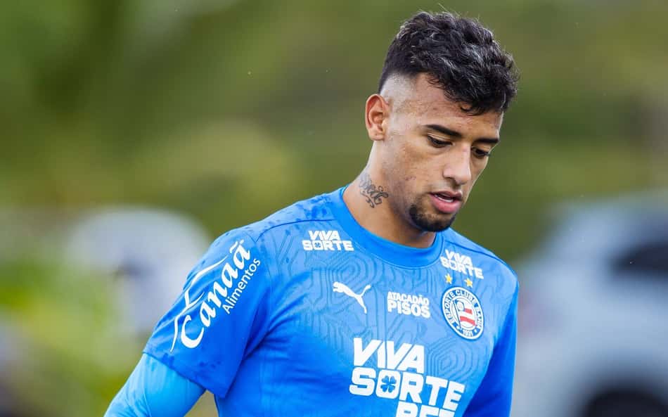 Sem marcar há 12 jogos, Lucho Rodríguez vive pior momento pelo Bahia