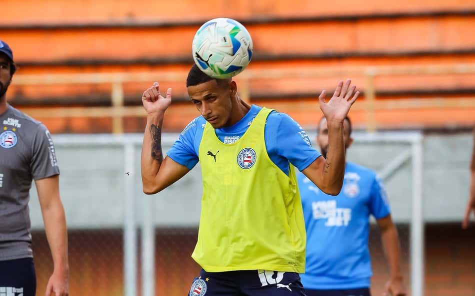Ainda sem Gilberto, veja time provável do Bahia contra o Atlético Nacional
