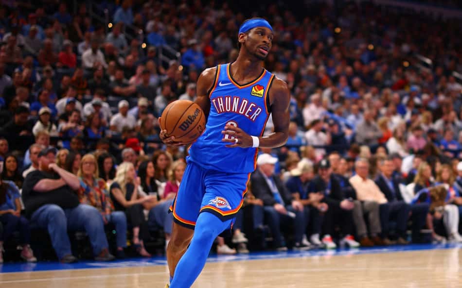 Shai é o terceiro jogador da história do Thunder a vencer o MVP