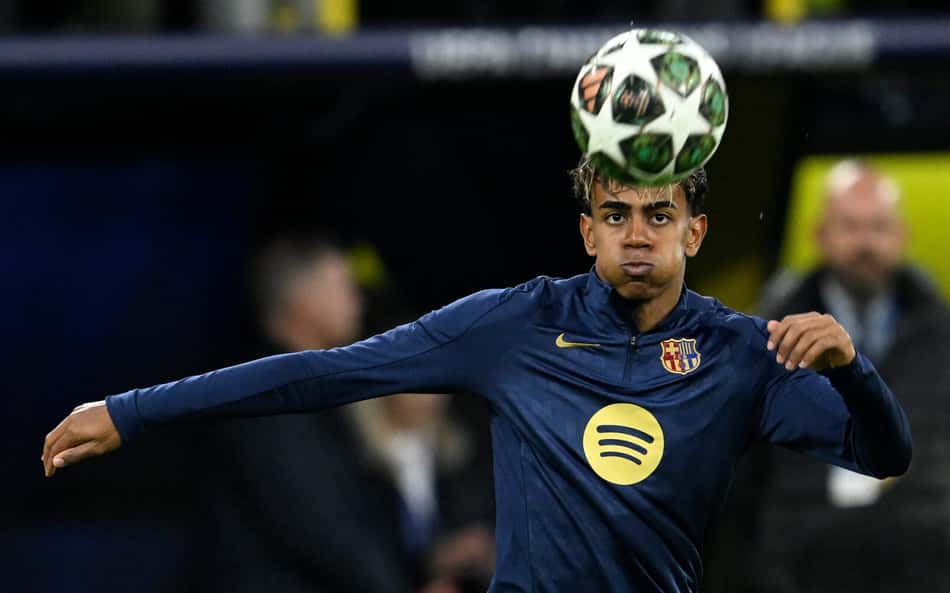 Yamal, do Barcelona, alcança feito inédito em El Clásico