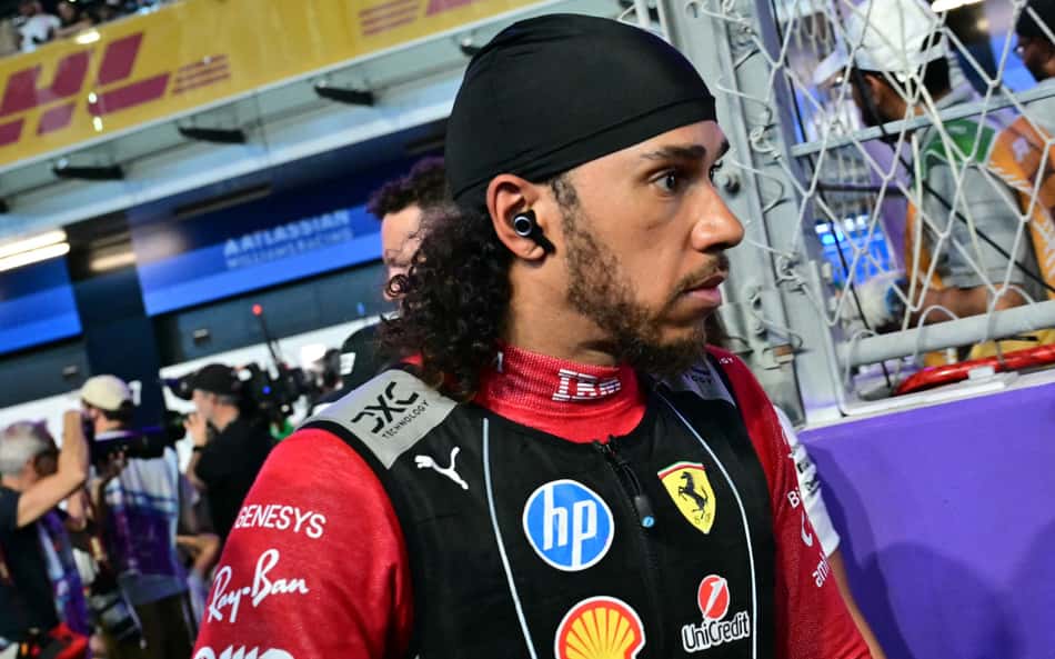 Hamilton compara início na Ferrari com Mercedes: 'Primeiros 6 meses foram difíceis'