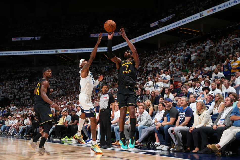 2025 NBA Playoffs - Golden State Warriors v Minnesota Timberwolves - Game One
