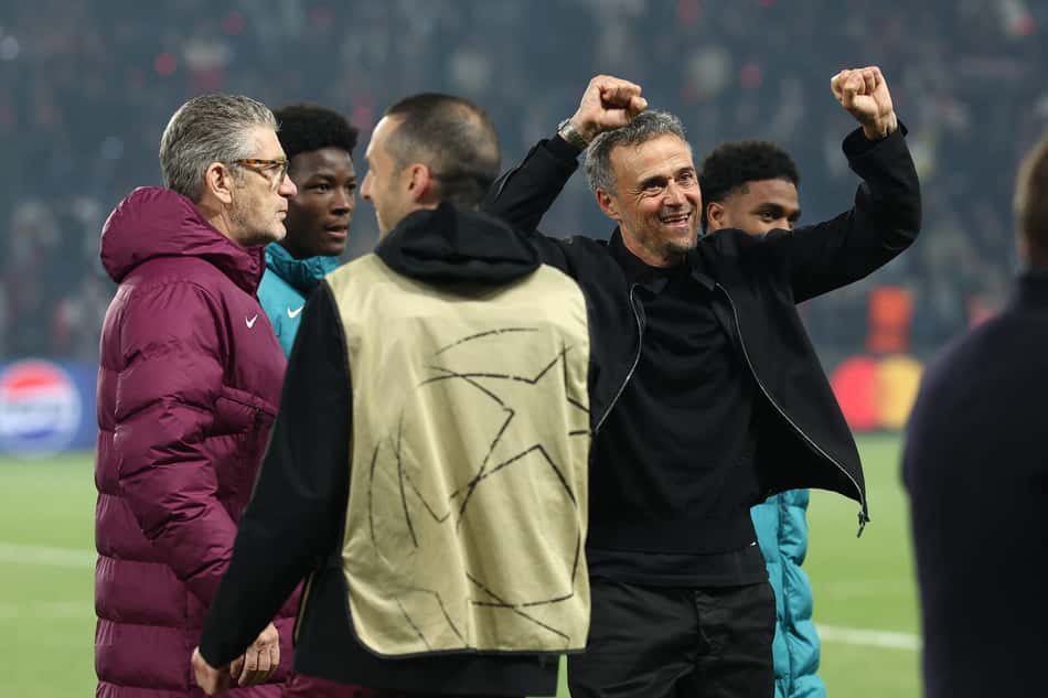 Luis Enrique assumiu o PSG na temporada 2023-24 e leva o PSG para a segunda final de Champions League da sua história (Foto: FRANCK FIFE/AFP)