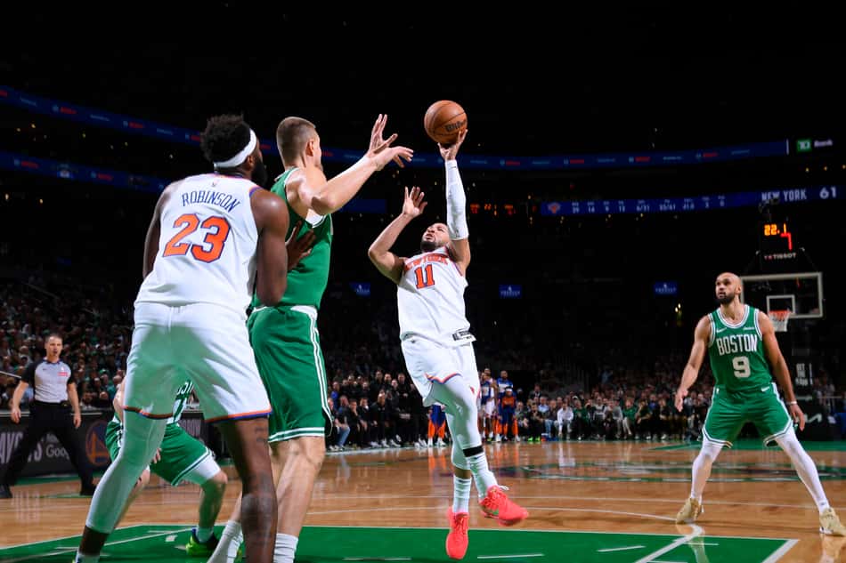 2025 NBA Playoffs - New York Knicks v Boston Celtics - Game Two
