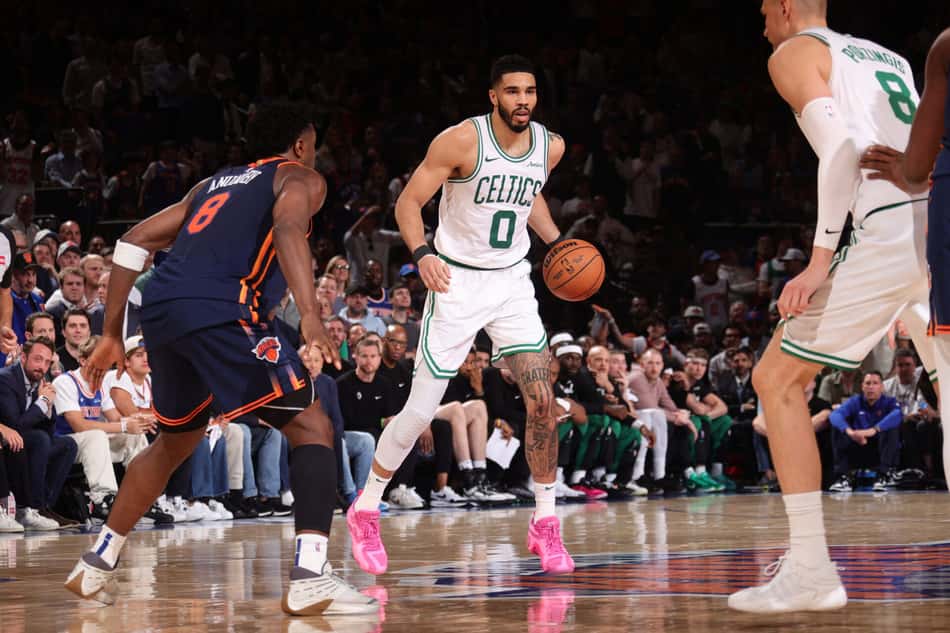 2025 NBA Playoffs - Boston Celtics v New York Knicks - Game Four