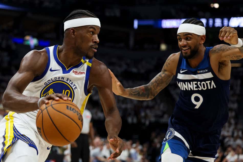 Golden State Warriors v Minnesota Timberwolves - Game Five Jimmy Butler