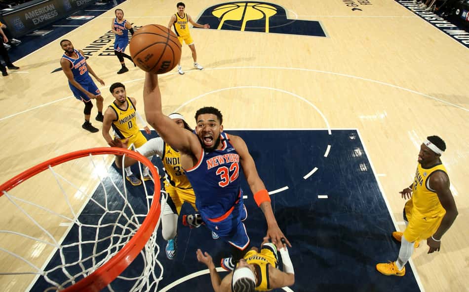 Karl-Anthony Towns brilha no último quarto e Knicks vence Pacers na NBA