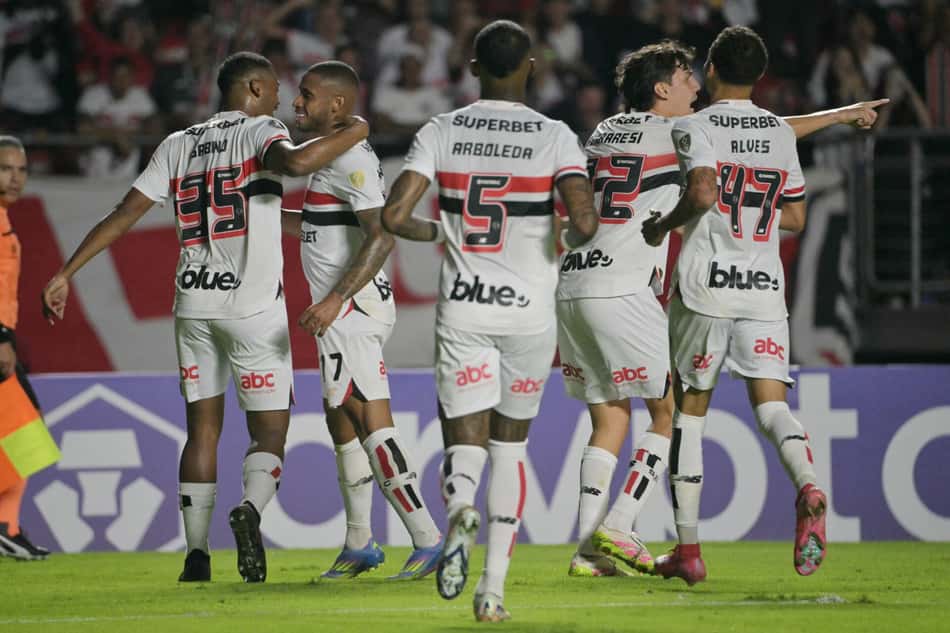 JOgadores do São Paulo