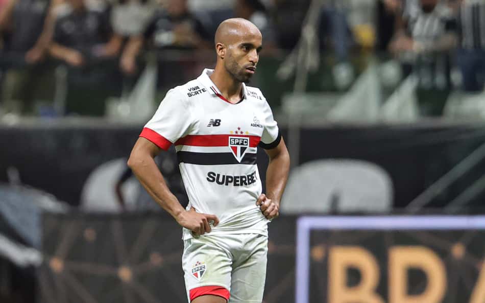 Lucas Moura, jogador do São Paulo