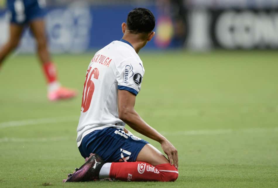 Erick Pulga lamenta chance perdida pelo Bahia na Libertadores Foto: Jhony Pinho/AGIF