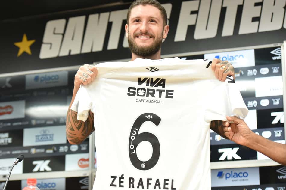 Zé Rafael novo camisa 6