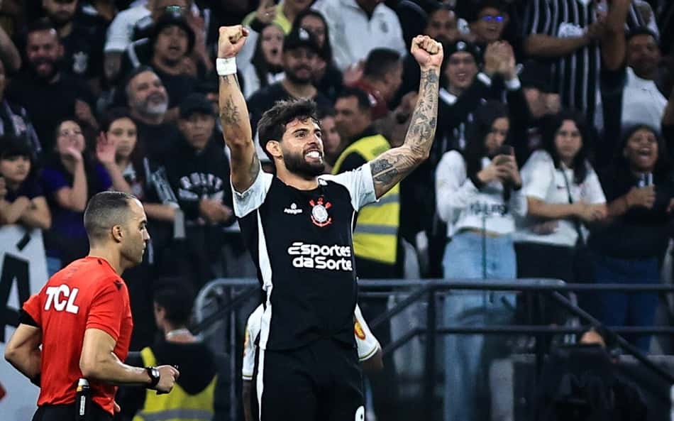 Yuri Alberto celebra gol decisivo e destaca força do Corinthians: 'Jogo de uma bola'