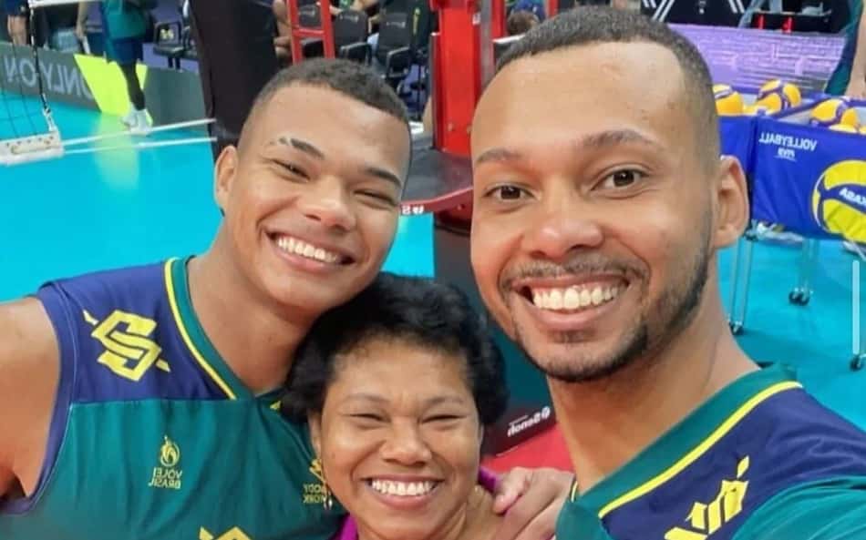 Dona Cida relembra trajetória dos filhos Alan e Darlan no vôlei: 'Focados e determinados'