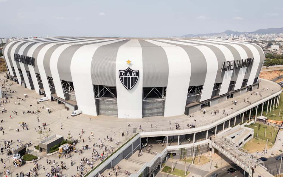 Atlético-MG x Fluminense: Arena MRV é liberada para a partida