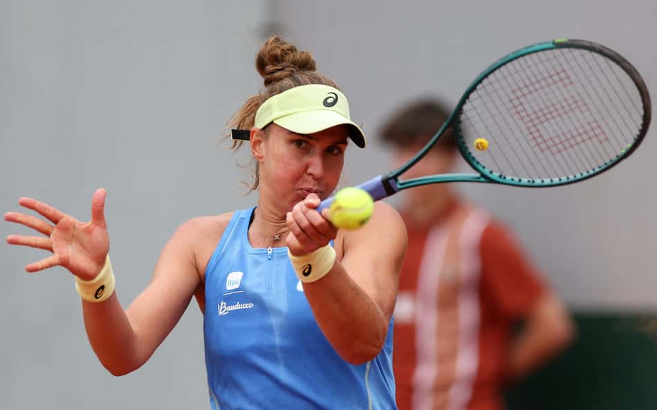 Beatriz Haddad em Roland Garros (foto: Franck FIFE / AFP)