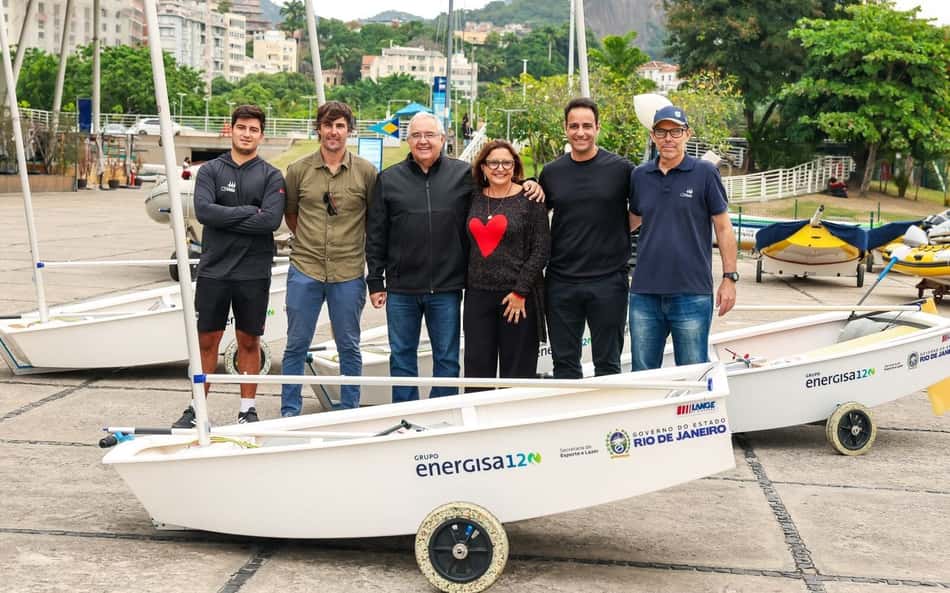 CBVela recebe cinco barcos para treino de jovens atletas no Rio