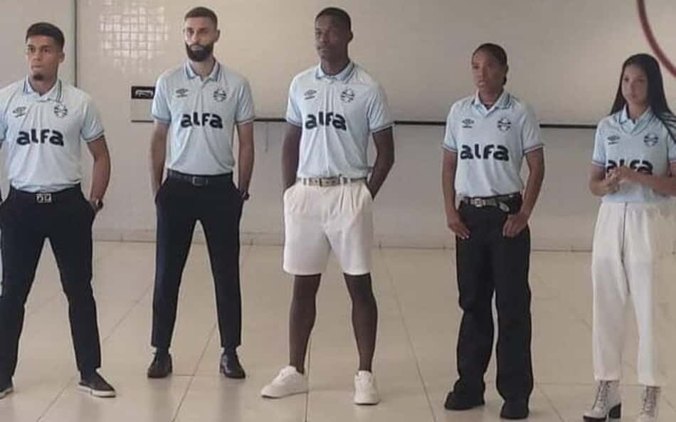 Novo segundo uniforme do Grêmio vaza nas redes sociais; veja