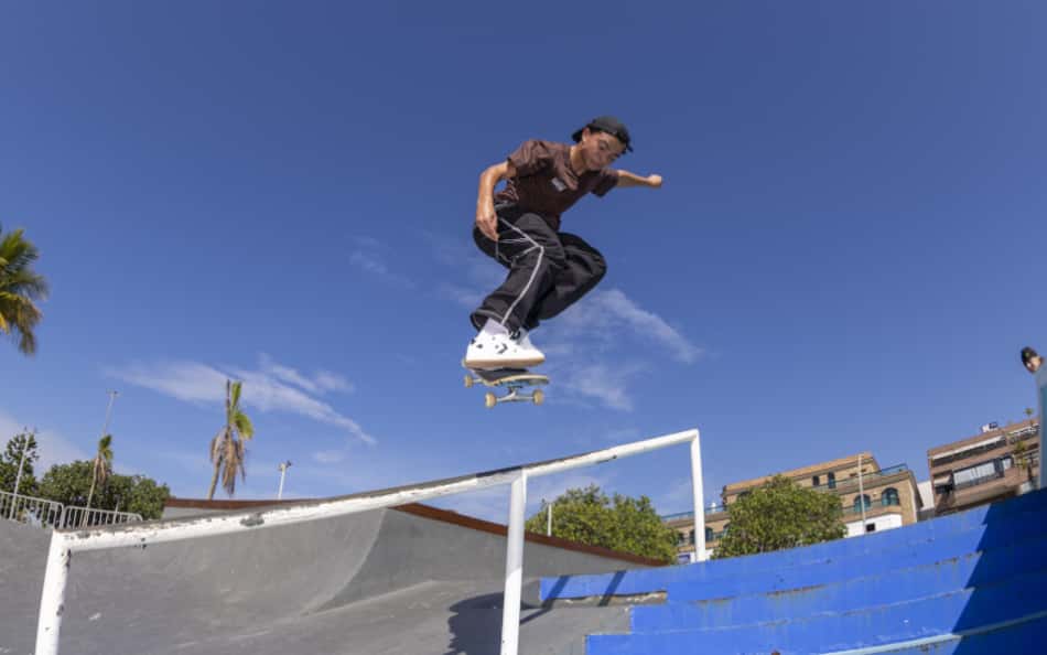 Atleta de skate (Foto: Julio Detefon / CBSk)