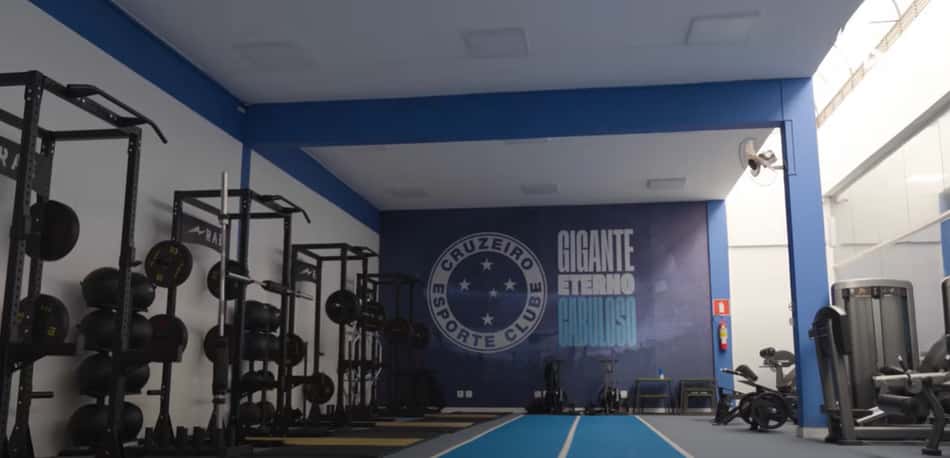 Cruzeiro inaugura melhorias na Toca da Raposa 2 (Foto: Reprodução YouTube/Cruzeiro)