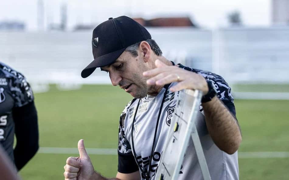 Ceará se reapresenta com foco em duelo contra o Santos