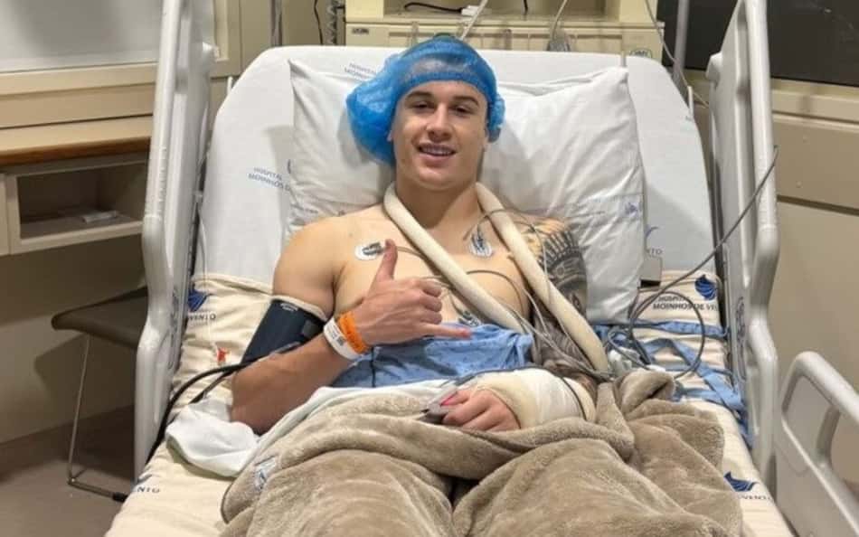 Igor Serrote, do Grêmio, passa por cirurgia no punho esquerdo