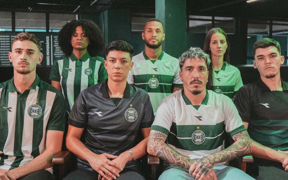 Coritiba lança camisas em homenagem aos 40 anos do título brasileiro