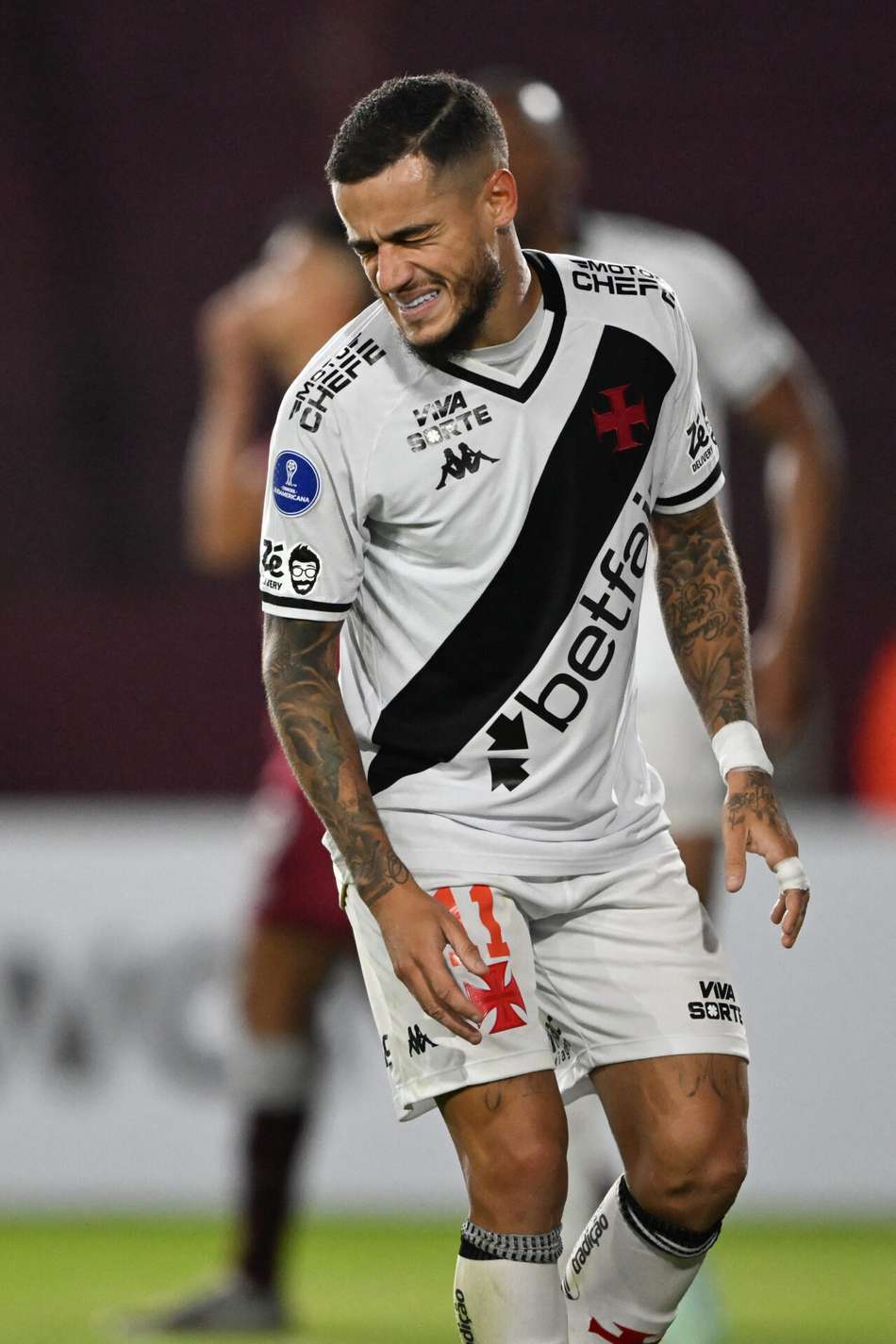 Coutinho em Lanús x Vasco