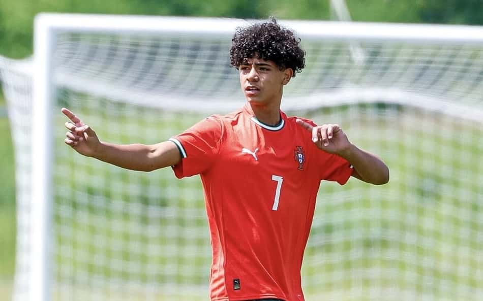 Filho de Cristiano Ronaldo estreia pela seleção de Portugal