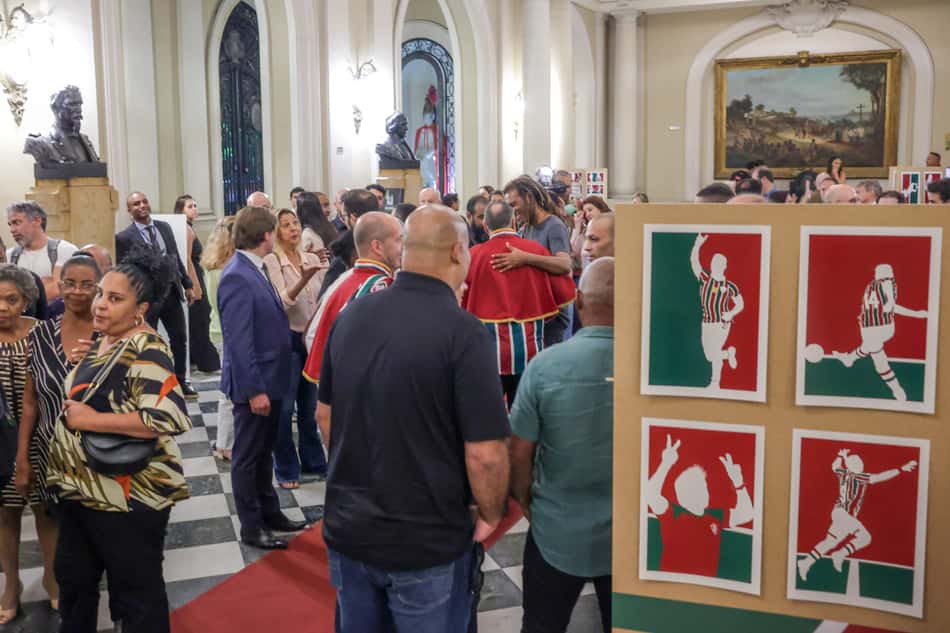 Fluminense é homenageado em exposição na Câmara do Rio de Janeiro