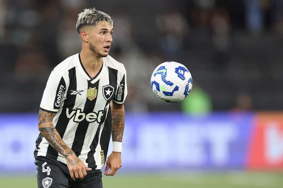Mateo Ponte em ação na Copa do Brasil (Foto: Vítor Silva/Botafogo)